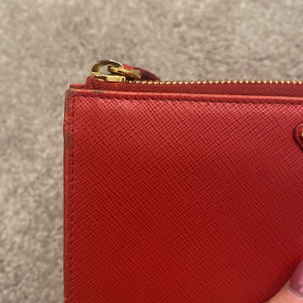 Prada Large Zip Around Wallet - image 3